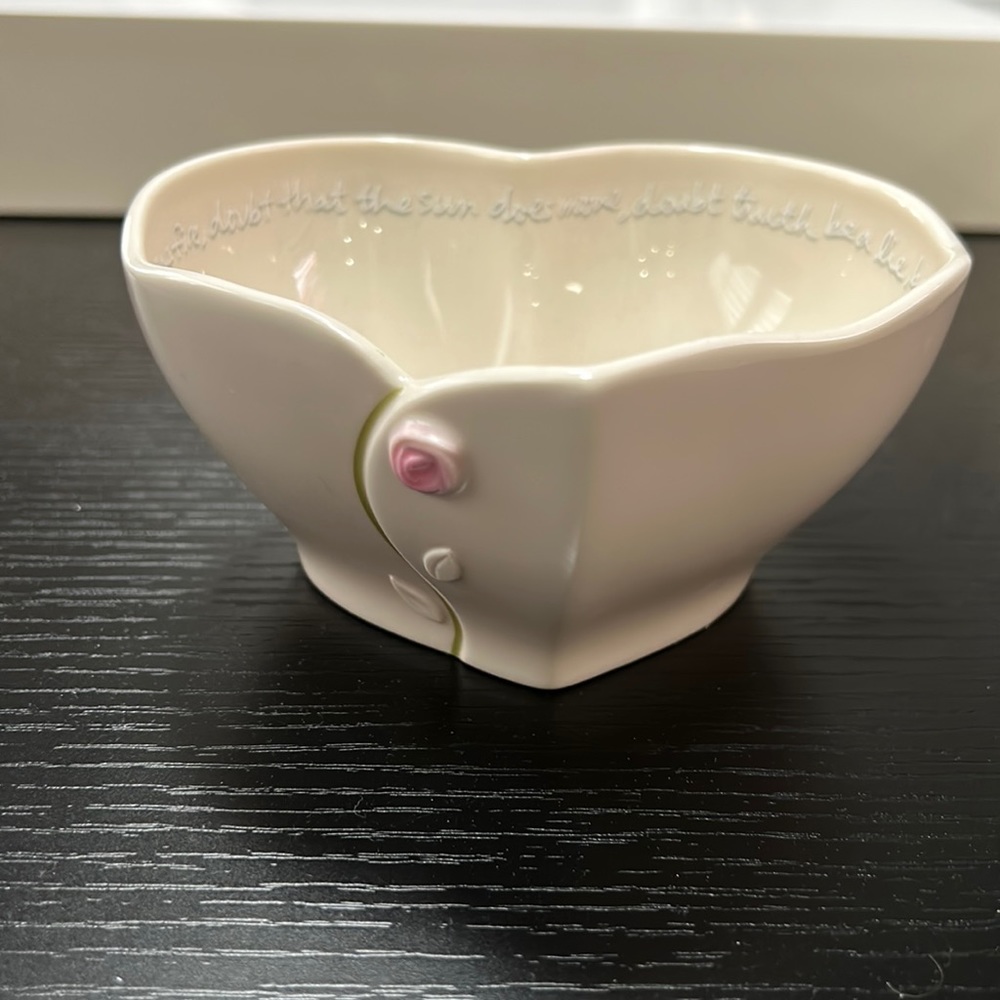 Lenox Heart Shaped Candy Dish